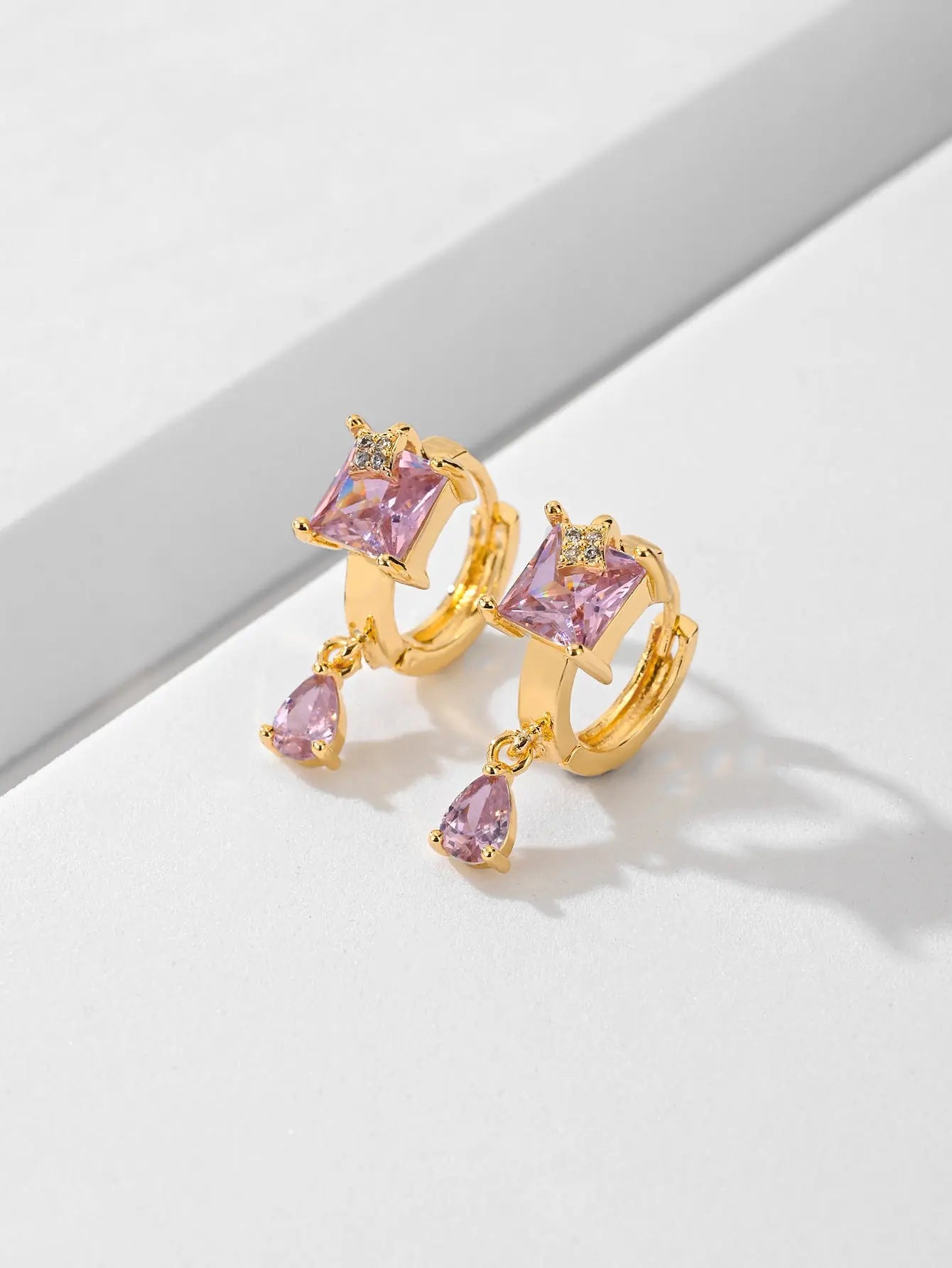 Popular Fashion Earrings Copper-plated Gold - Ocean Vault