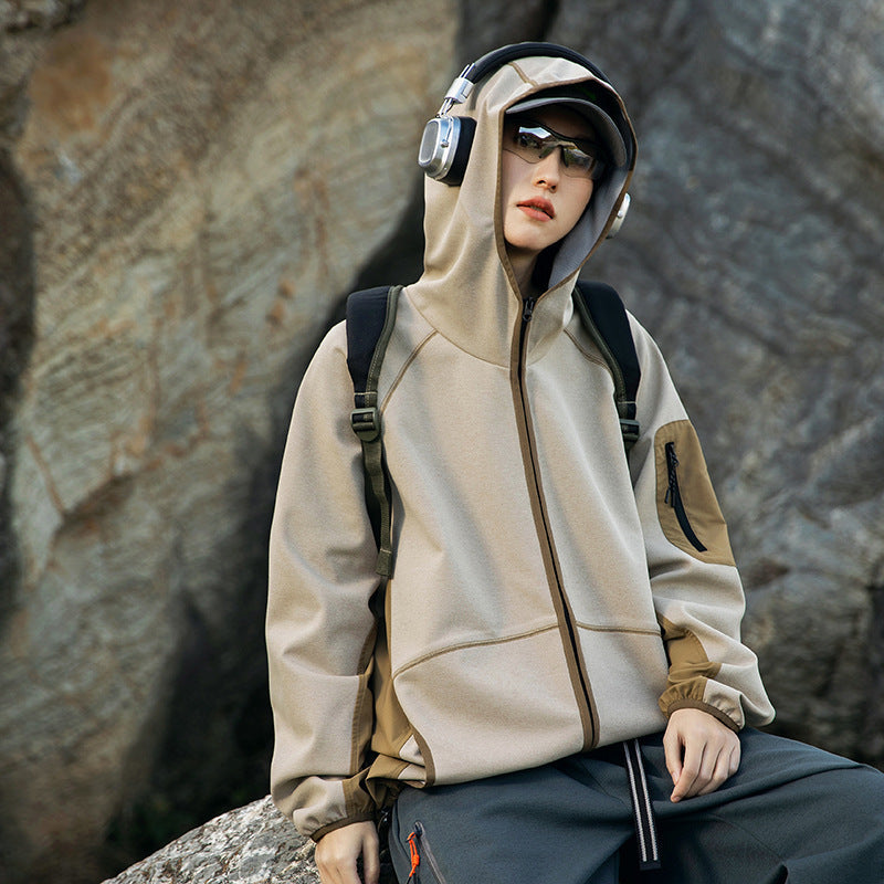Outdoor Mountaineering Sun Protective Warm Men's Coat