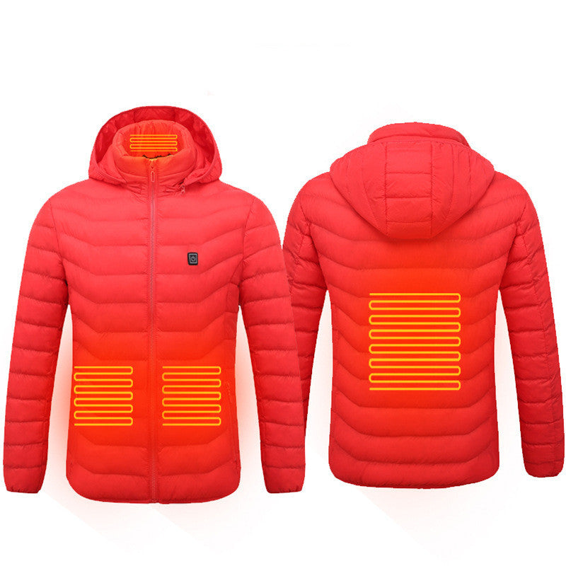 New Electric Jacket Cotton Coat Heater Thermal Clothing for Winter