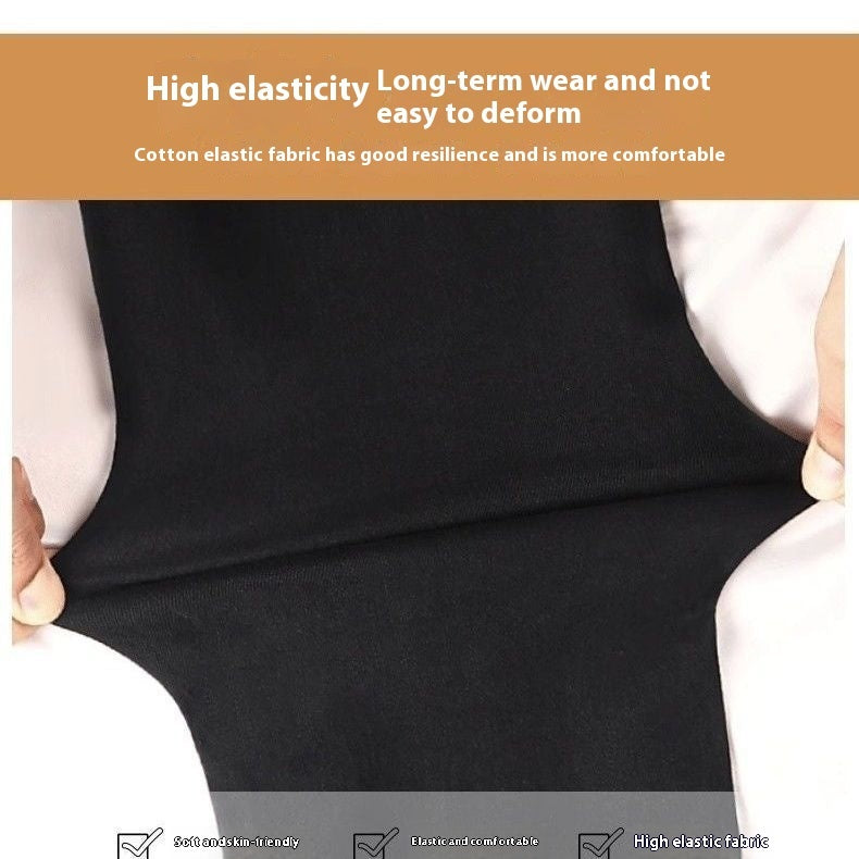 Black High Waist Stretch Small Straight Jeans