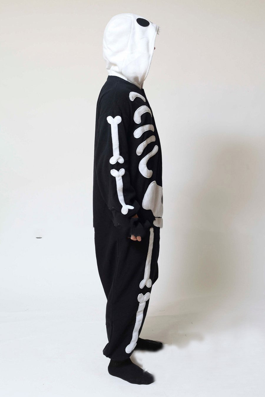 Cute Cartoon Skull One Piece Pajamas