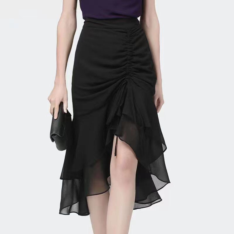 Waist Slimming Fishtail Sheath Mid-length