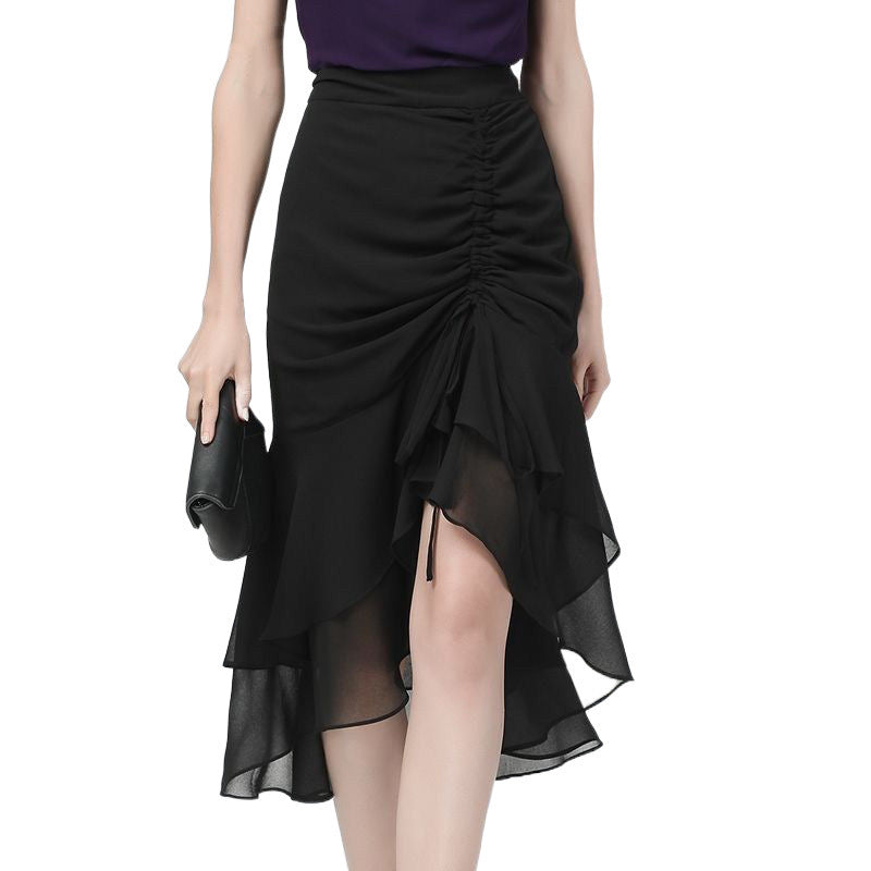 Waist Slimming Fishtail Sheath Mid-length