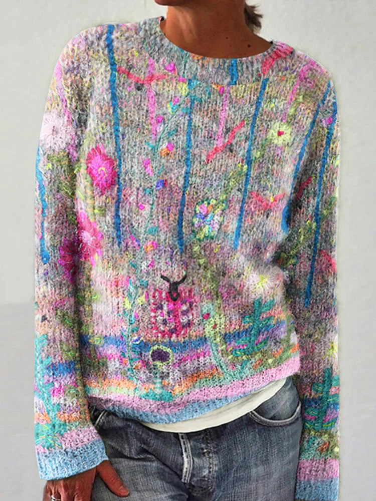 Digital Printing On Women's Sweaters