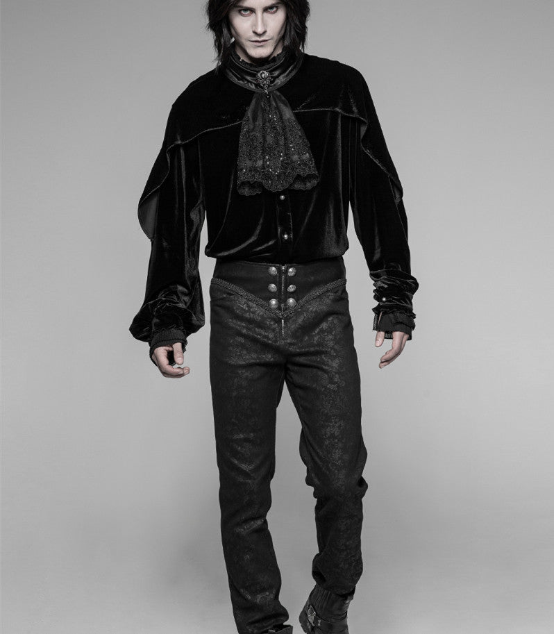 Gothic Men's Lolita Punk Vintage Pants