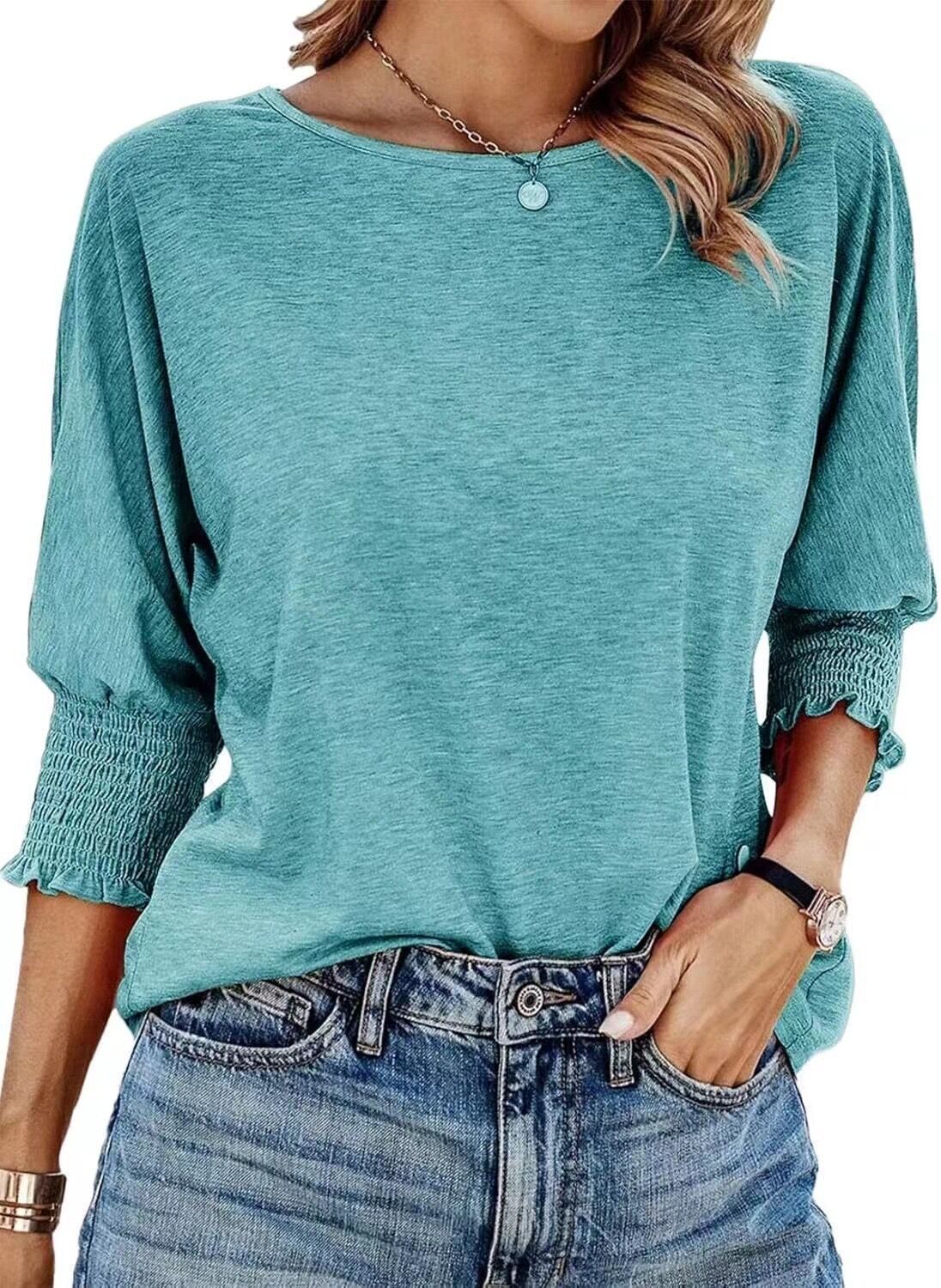 Summer New Product Fashionable Loose Round Neck Cufflinks Embroidered Long Edition Women's Large Shirt