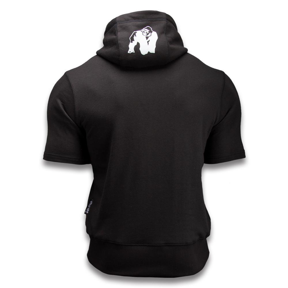 Casual fitness tight hooded short sleeve sportswear