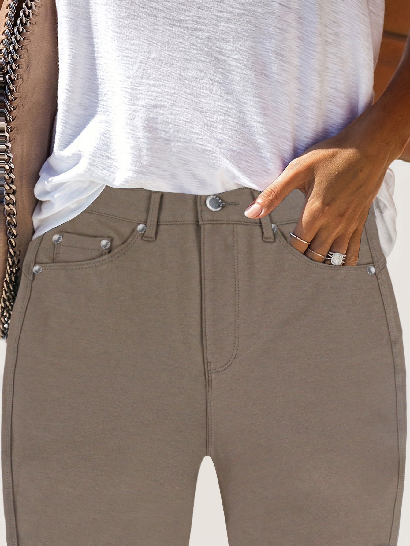 Women's High Waist Stretch Jeans