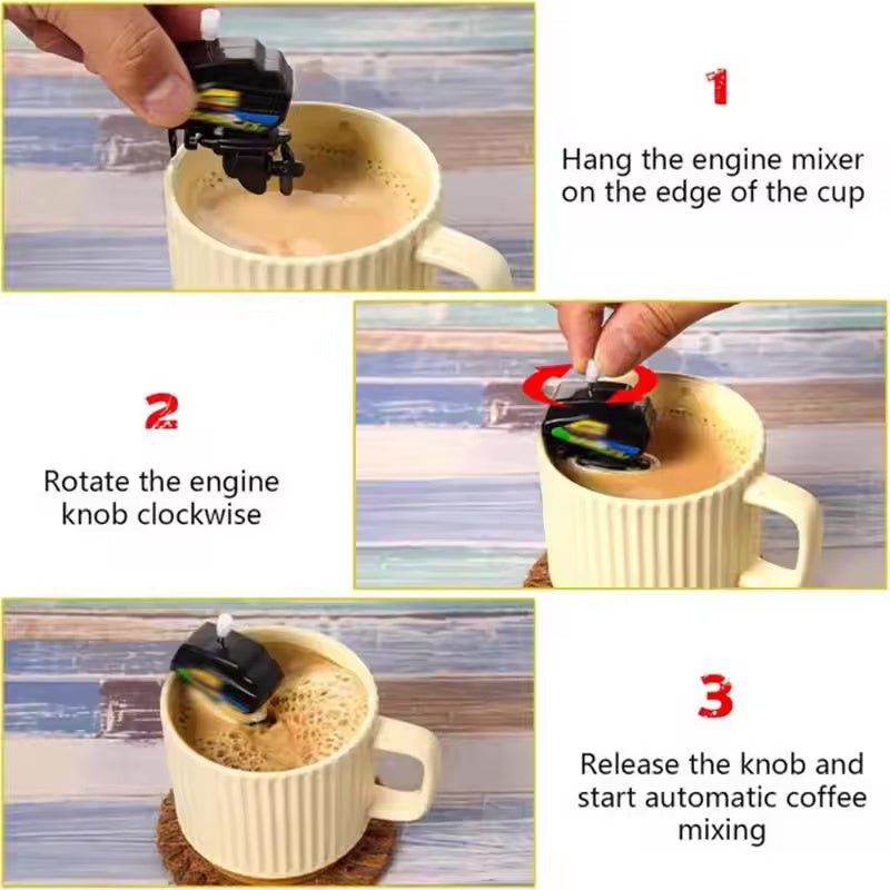 Novel Marine Engine Coffee Blender