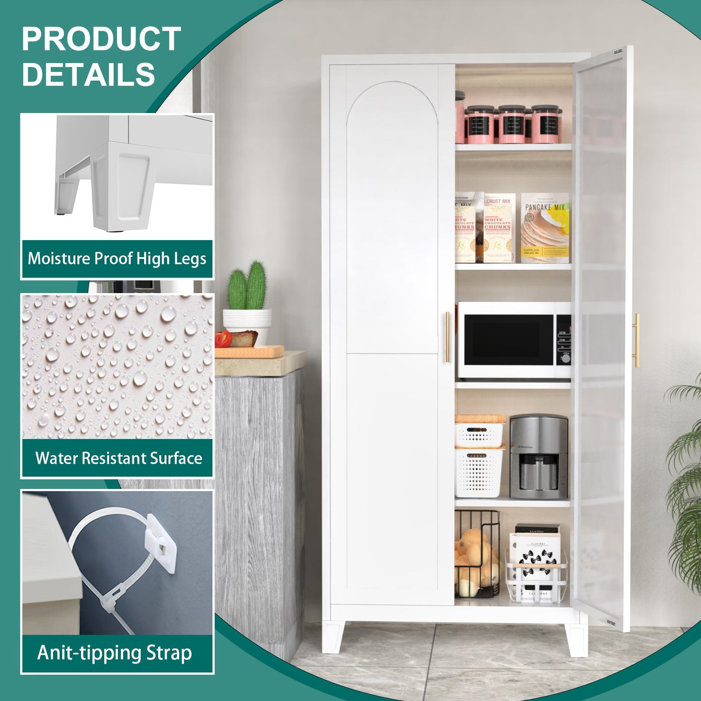 2 Shapely Doors Cabinet 180 Height