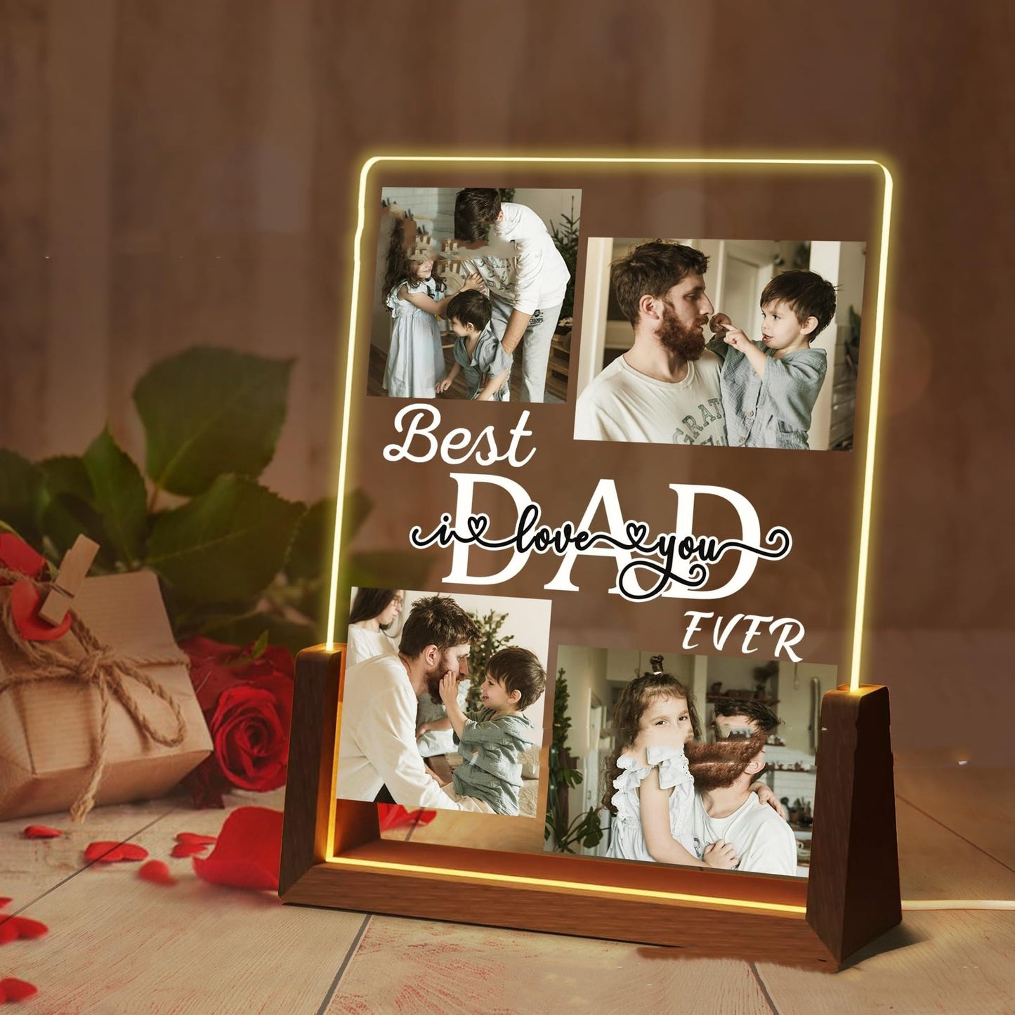 Small Night Lamp Mother's Day Photo Printing Decoration
