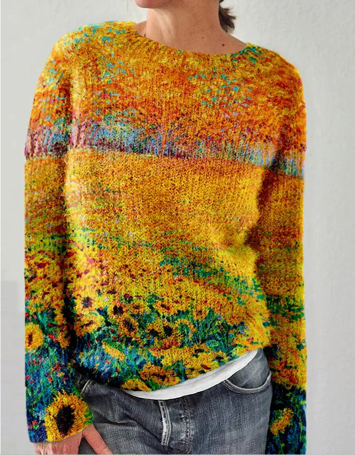 Digital Printing On Women's Sweaters