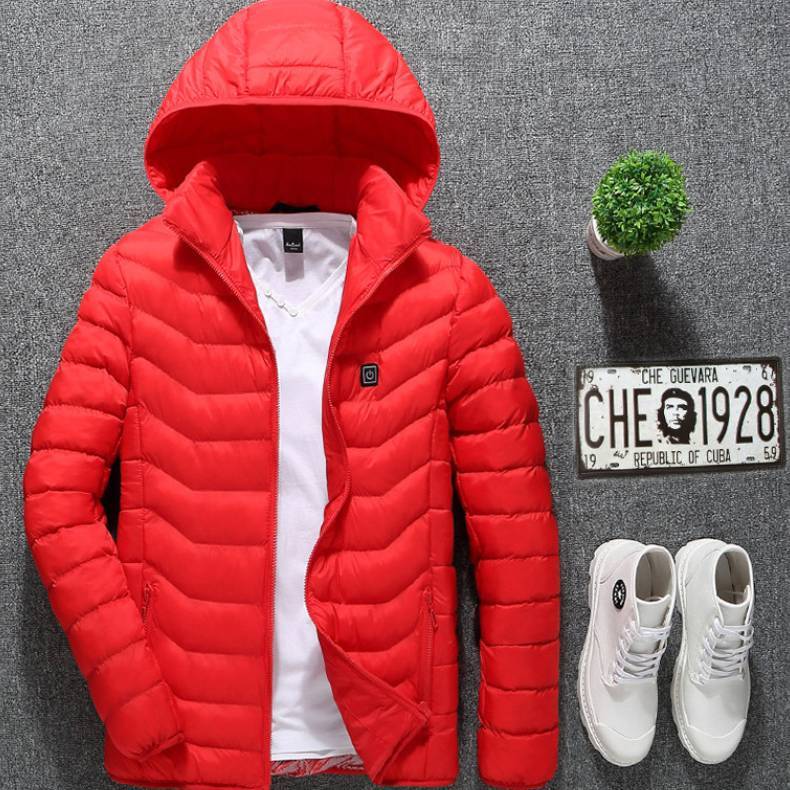 New Electric Jacket Cotton Coat Heater Thermal Clothing for Winter