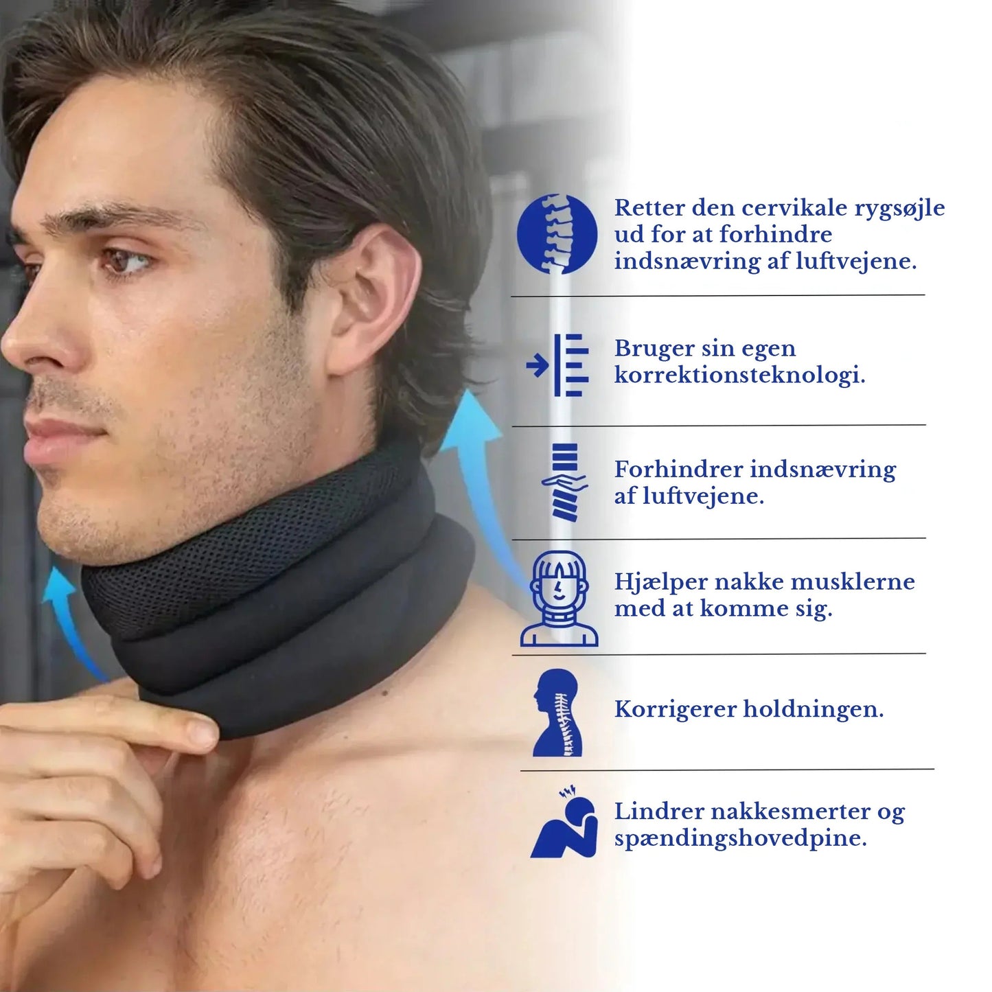 Cervical Traction Device Home Sleeping Neck Mask
