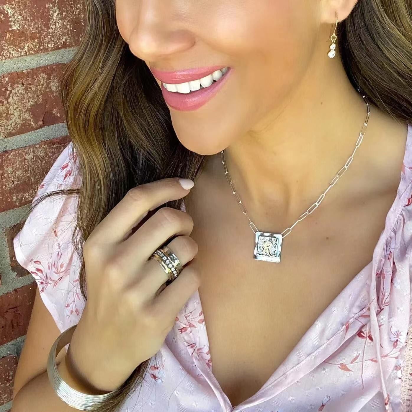 Women's Fashion Personalized Zircon Rotatable Ring - Ocean Vault