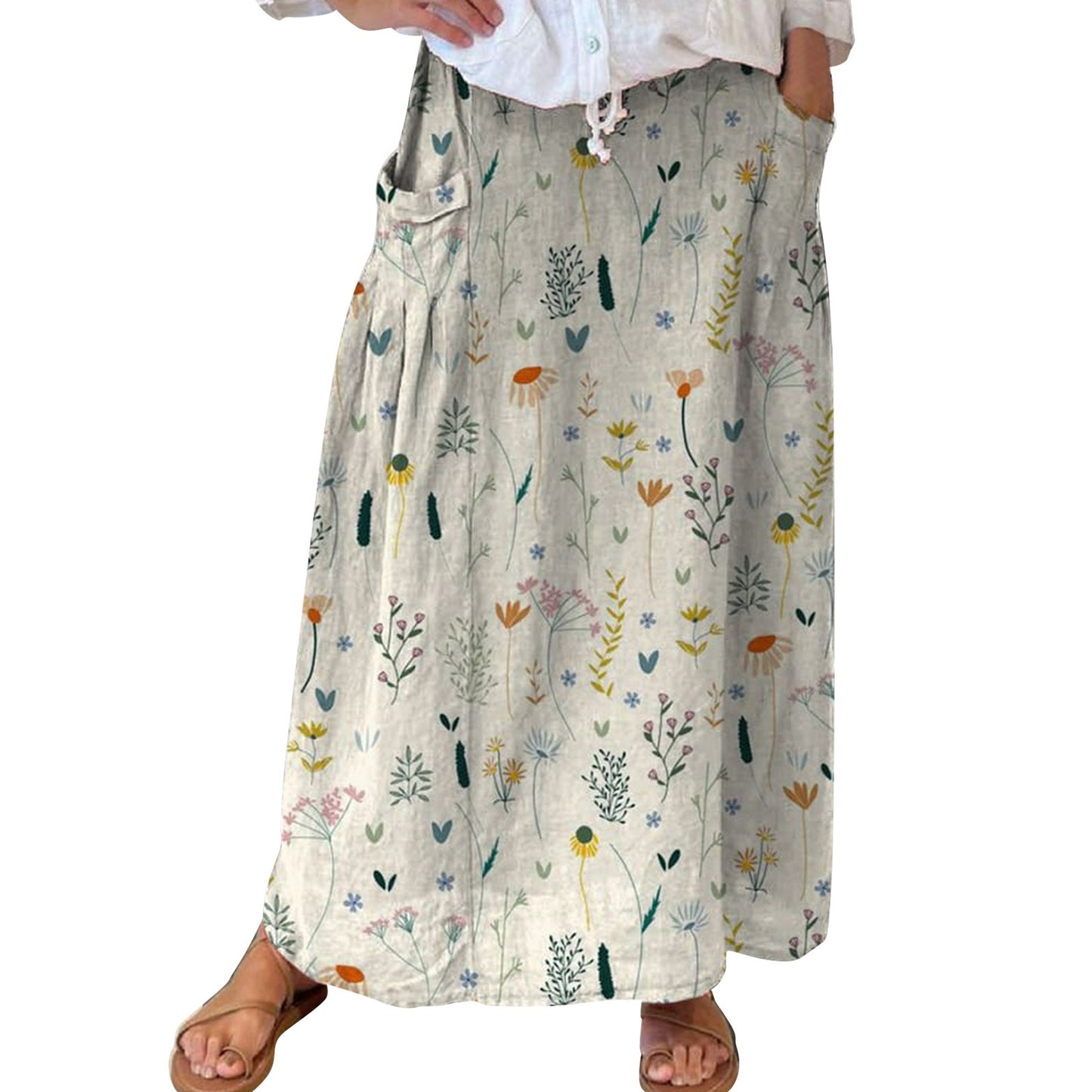 Women's Fashion Vintage Floral Holiday Dress