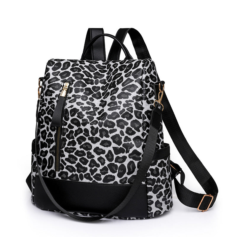 Simple Leisure Travel Large Capacity Soft Leather Shoulder Bag For Women