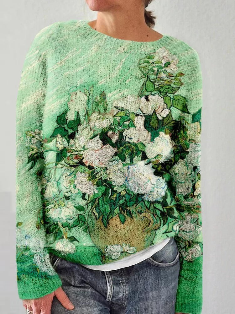 Digital Printing On Women's Sweaters