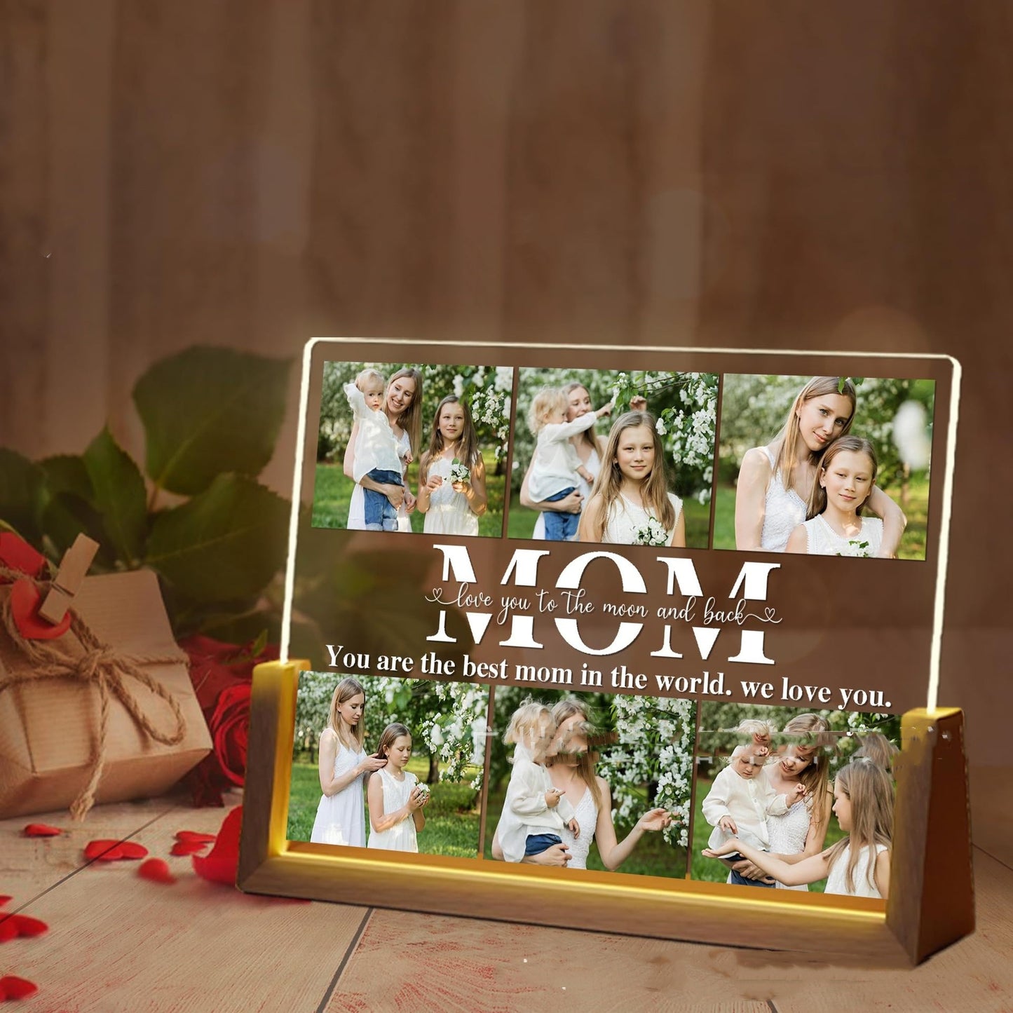 Small Night Lamp Mother's Day Photo Printing Decoration
