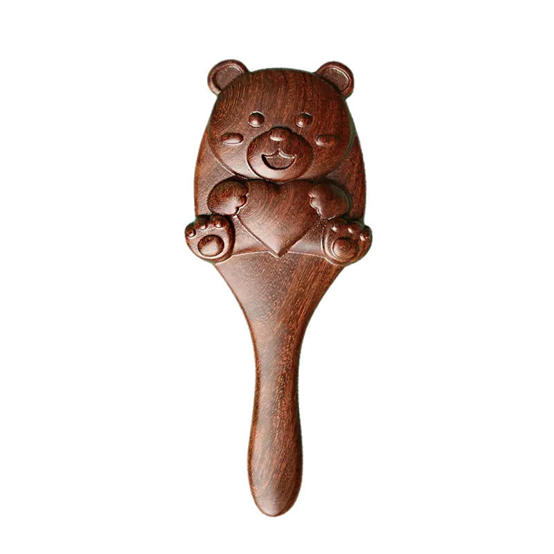 Airbag Massage Comb Large Wooden For Women Only