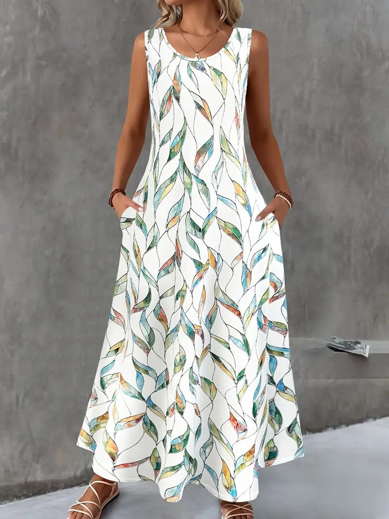 Floral Dress Ocean Vault