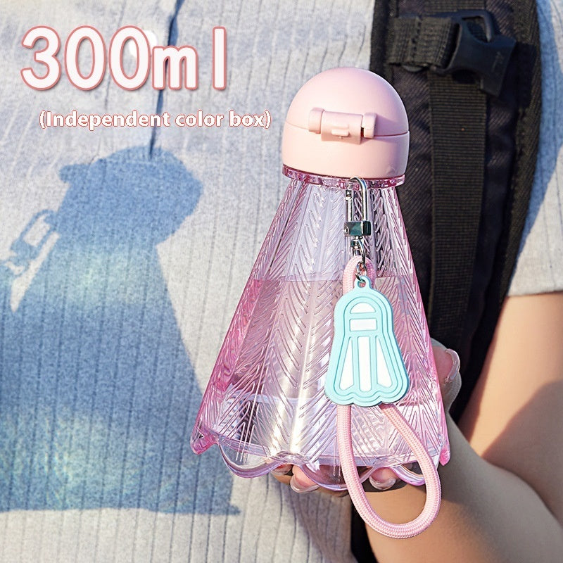Badminton Rope Holding Straw Plastic Cup Fitness Sports Cup