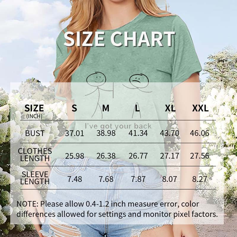 Women's Cartoon Character & Slogan Print T-Shirt Casual Short Sleeve Crew Neck Summer Top