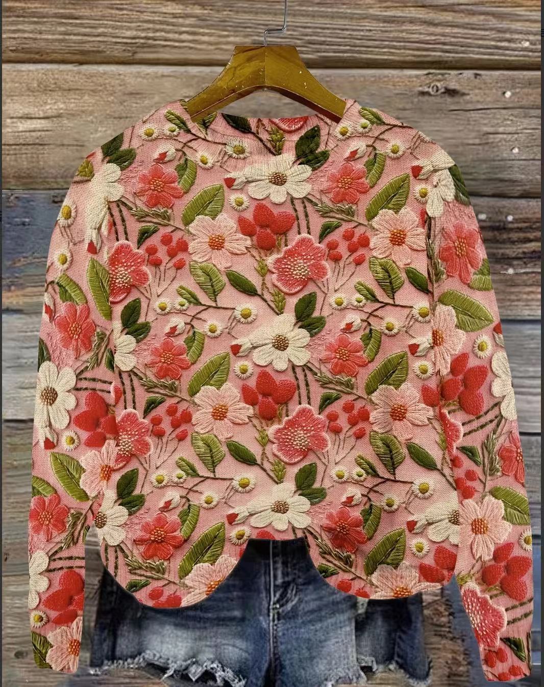 Digital Printing On Women's Sweaters