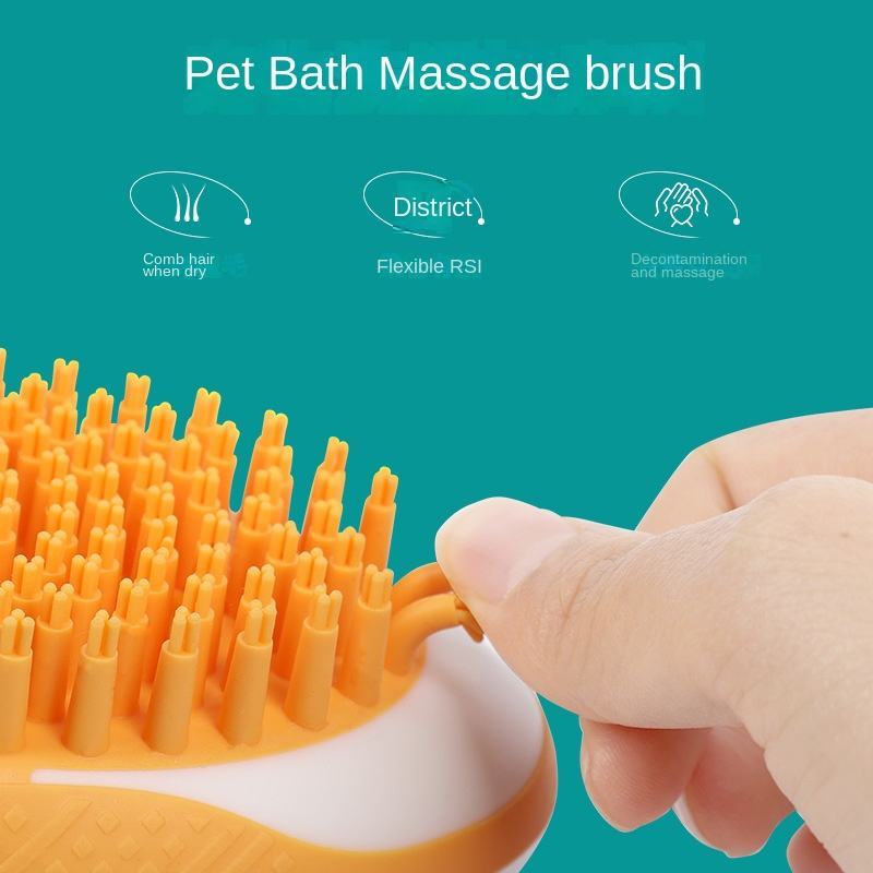 Dog Cat SPA Massage and Bath Brush