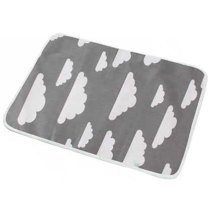 New Baby Breathable And Baby Changing Cotton Cartoon Waterproof Pad