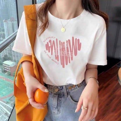 Pure Cotton Summer Short-sleeved T-shirt Chinese Style Fashionable And Stylish