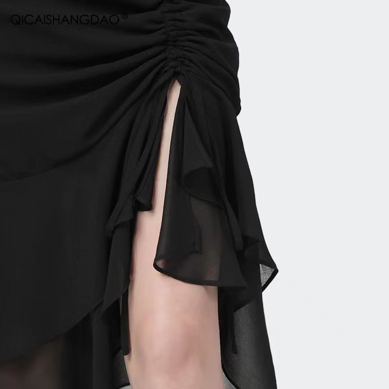 Waist Slimming Fishtail Sheath Mid-length