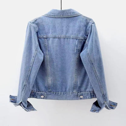 Denim Coat Women's Short Slim Jacket