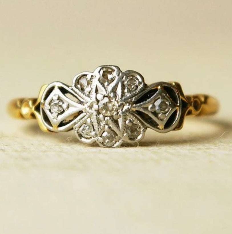 Retro Fashion Minimalism Unique Women Ring