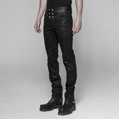 Gothic Men's Lolita Punk Vintage Pants