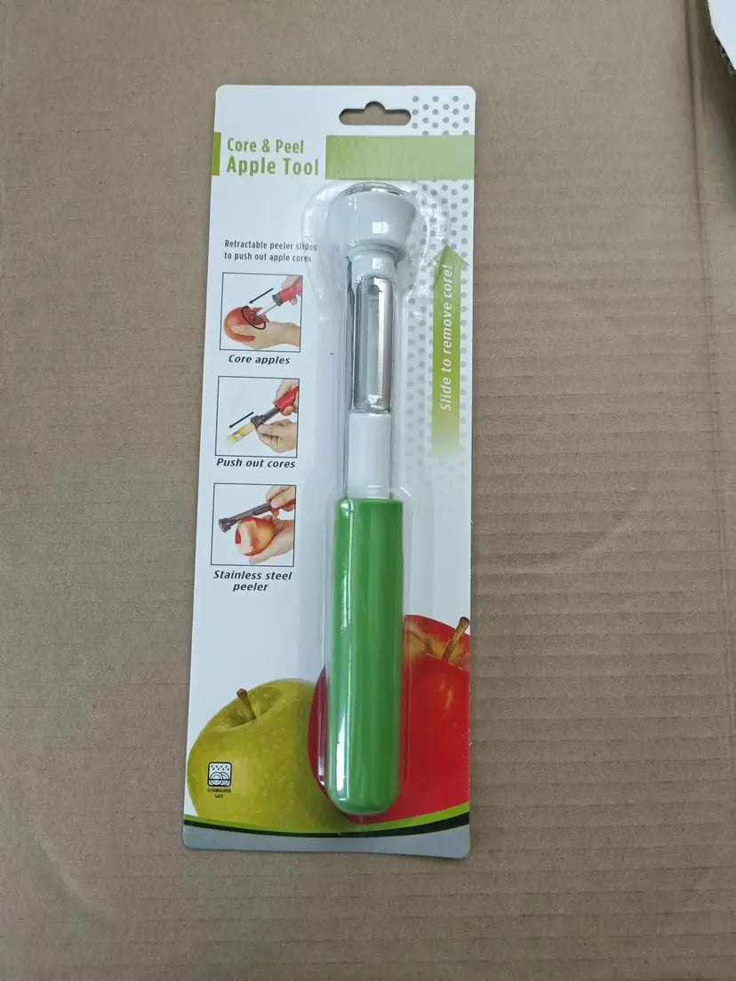 Stainless Steel Two-in-one Shrink Fruit Peeler - Ocean Vault