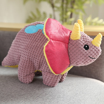 Pet Supplies Plush Toy Molar Long Lasting Corduroy Sounding Doll