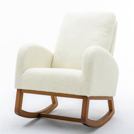 COOLMORE Living Room Comfortable Rocking Chair Living Room Chair
