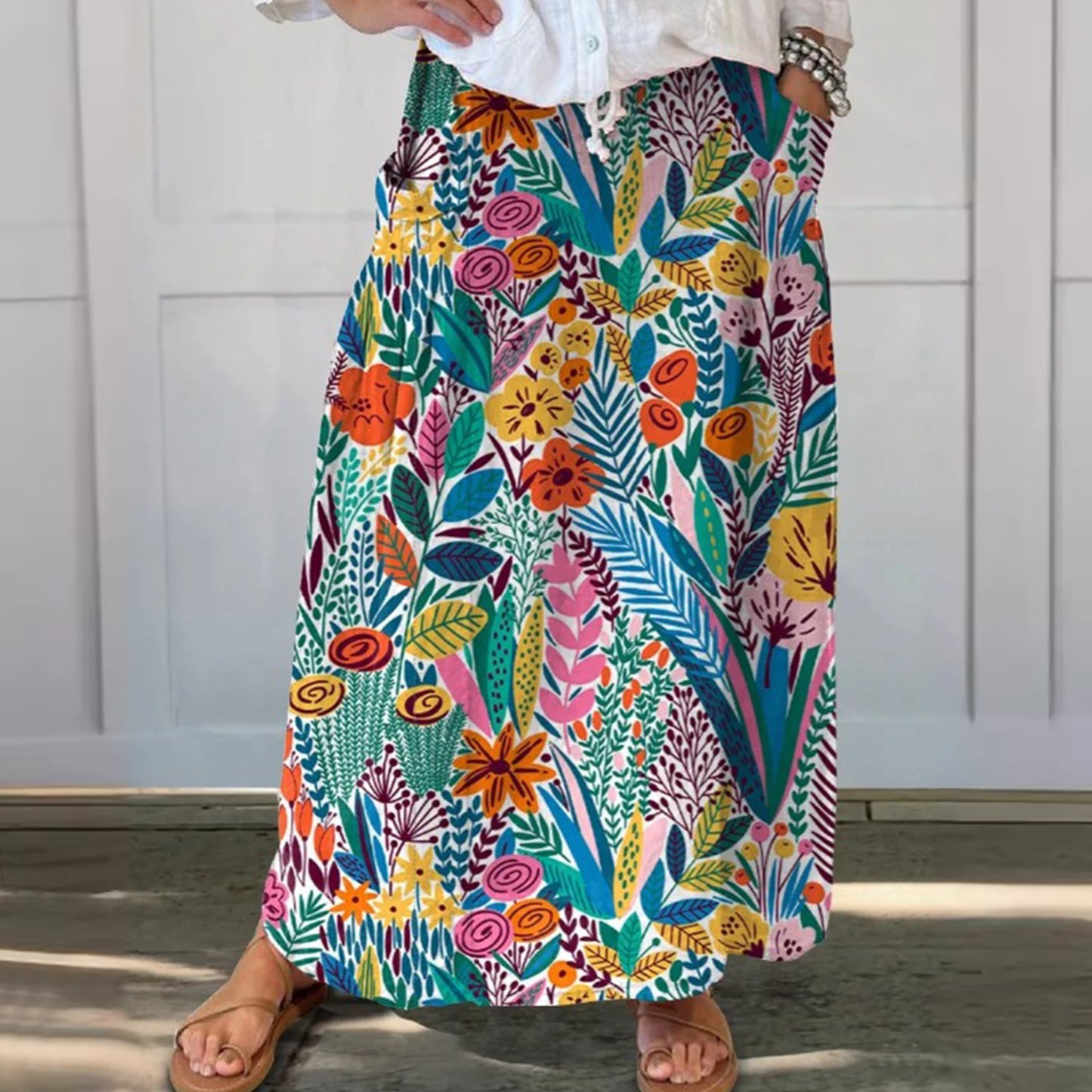 Women's Fashion Vintage Floral Holiday Dress