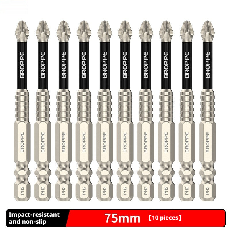 Cross Bit Strong Magnetic High Hard Impact Electric Hand Drill Screwdriver