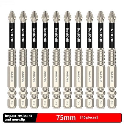 Cross Bit Strong Magnetic High Hard Impact Electric Hand Drill Screwdriver