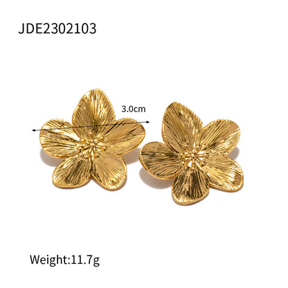 Golden Flower Ornament Suit Summer Beach Essential Special Interest Light Luxury Versatile Accessories New