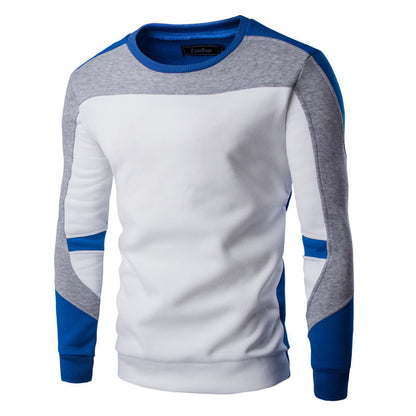 Casual Sportswear Baseball Sweater Plush Men's Wear