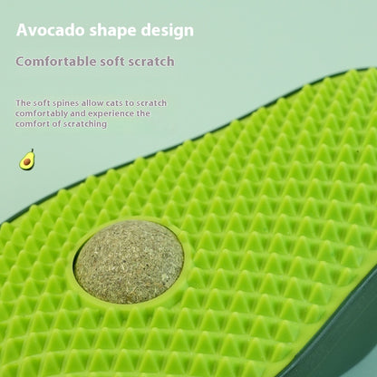 Avocado Petting Post Cat Self-service Scratch An Itch Toy