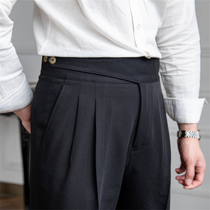 Commuter Gentleman's All-match Personalized Casual Trousers