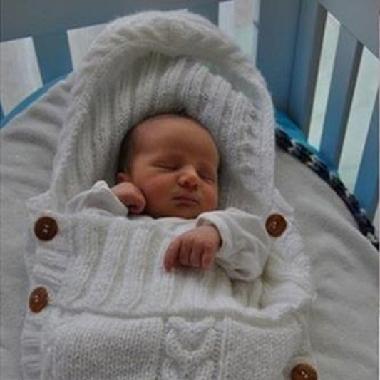 Knitted Baby Sleeping Bag - Ocean Vault