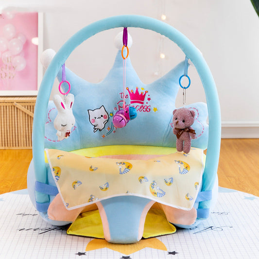 Baby Sofa Support Seat Cover Washable Toddlers Learning To Sit Plush Chair - Ocean Vault