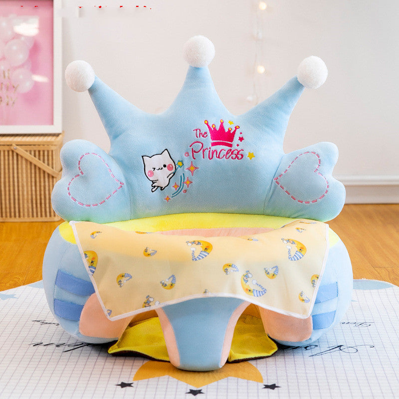 Baby Sofa Support Seat Cover Washable Toddlers Learning To Sit Plush Chair - Ocean Vault