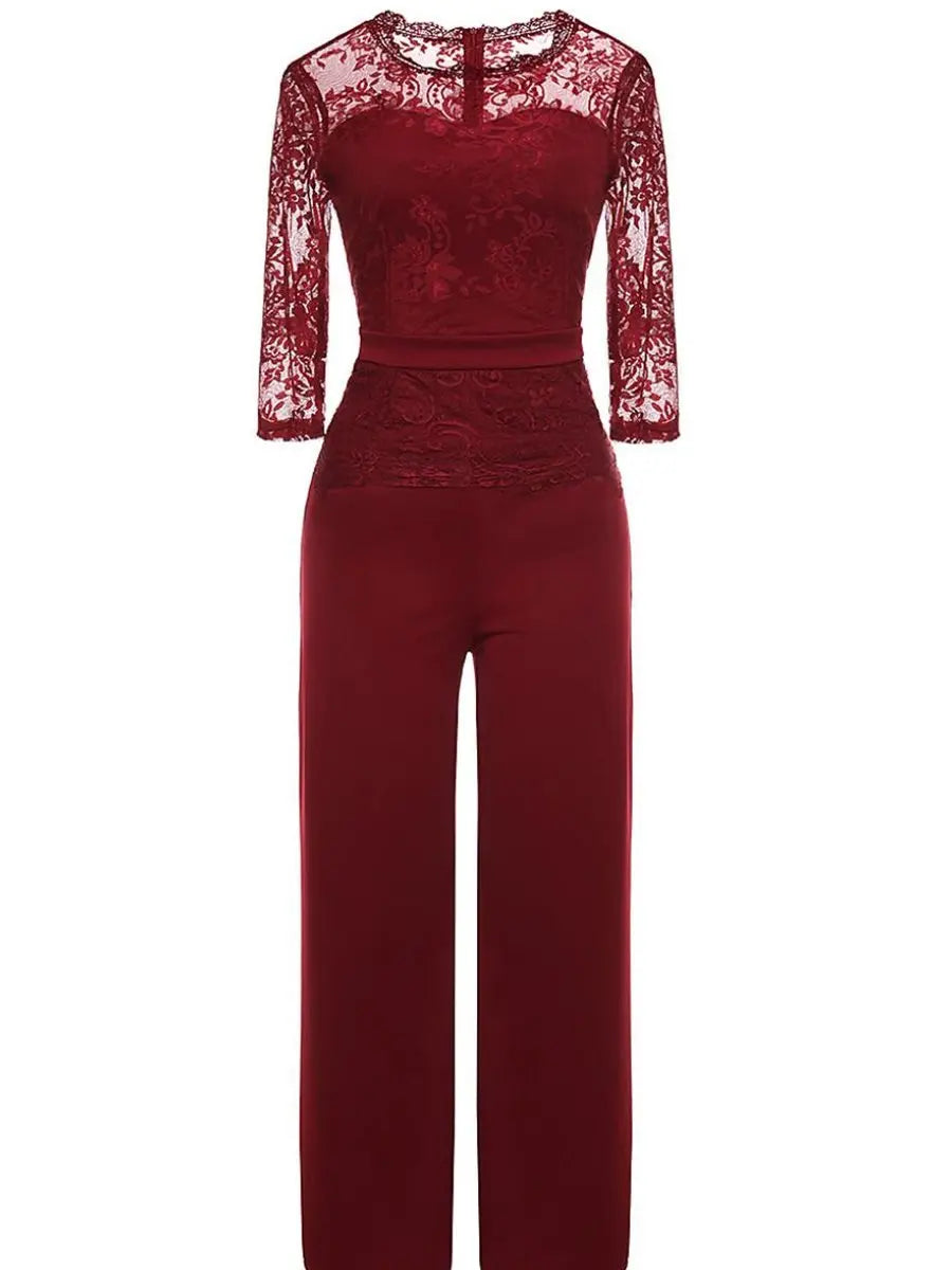 The New Summer New Sexy Lace Jumpsuits - Ocean Vault
