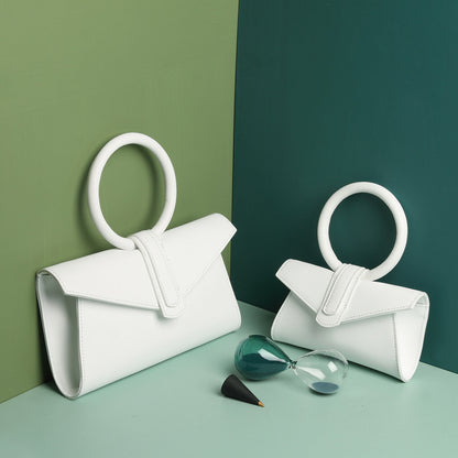One Shoulder Diagonal Small Pocket